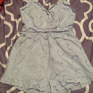 Fashion nova eyelet romper